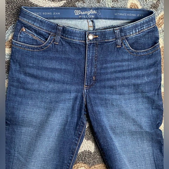 Wrangler Women's Willow Mid Rise Waist Boot Cut Ultimate Riding Jean *NEW* - Picture 11 of 11